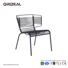 Silla de comedor trenzada al aire libre de cincuenta cordones OZ-OR020